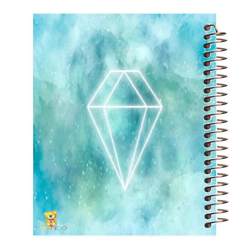 دفتر مشق 100 برگ طرح الماس کد 448