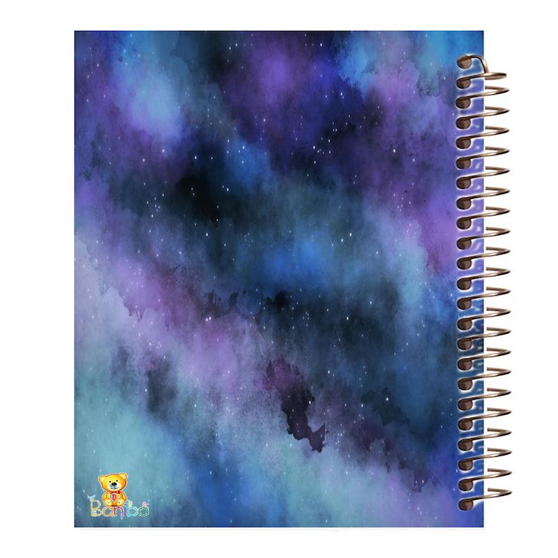 دفتر مشق 100 برگ طرح کهکشان کد 451