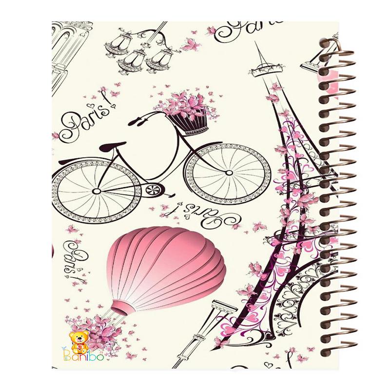 دفتر مشق 100 برگ طرح پاریس کد 492