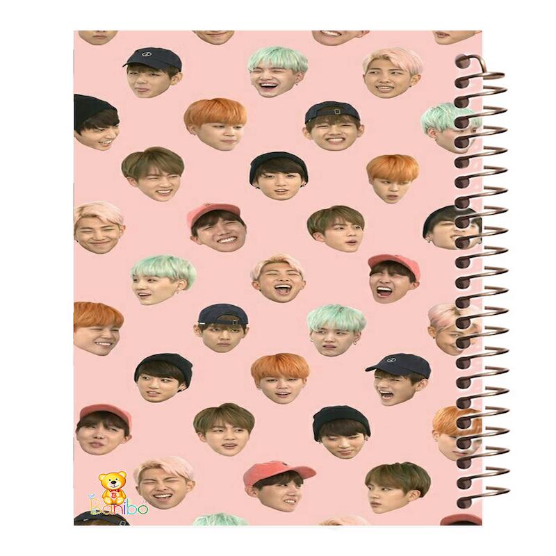 دفتر مشق 100 برگ طرح بی تی اس کد 638