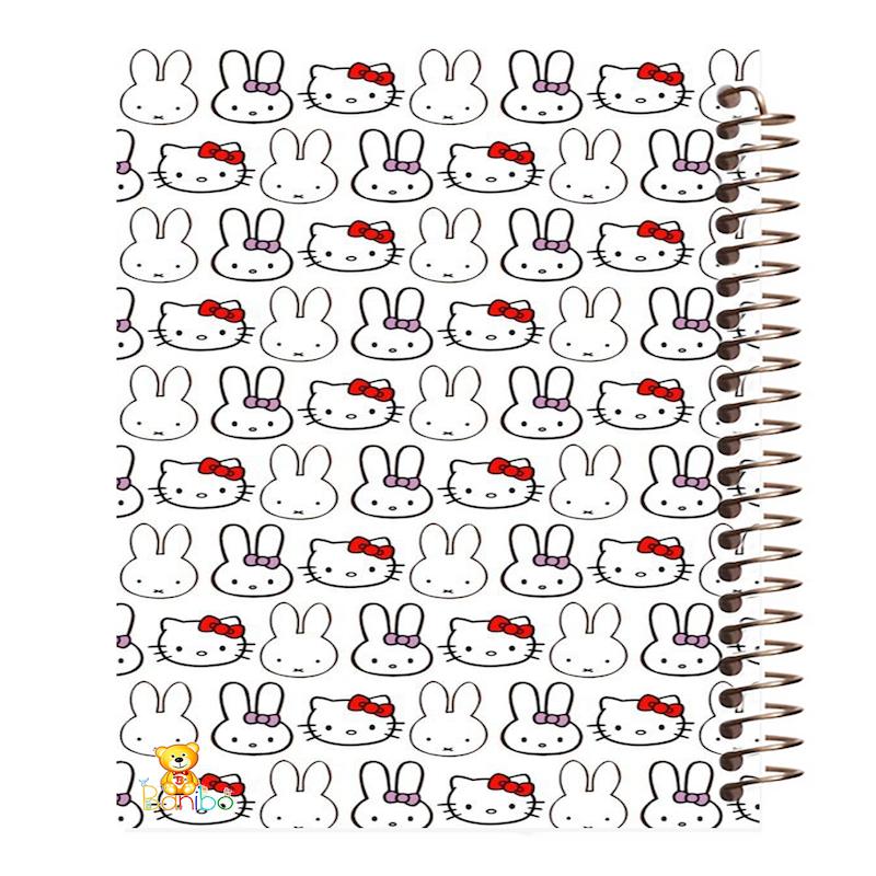 دفتر مشق 100 برگ طرح کیتی کد 702