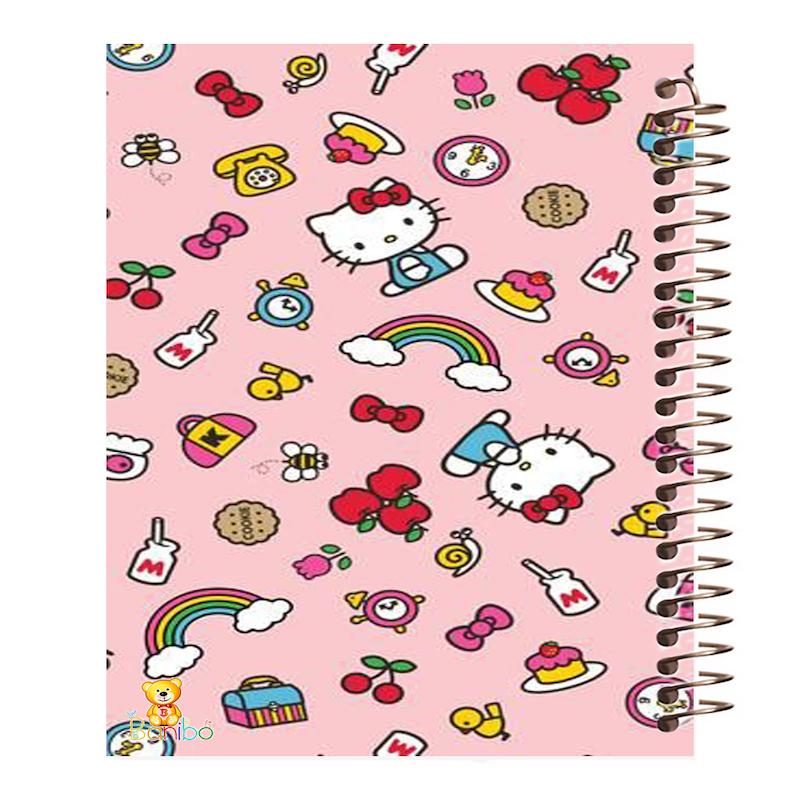 دفتر مشق 100 برگ طرح کیتی کد 705