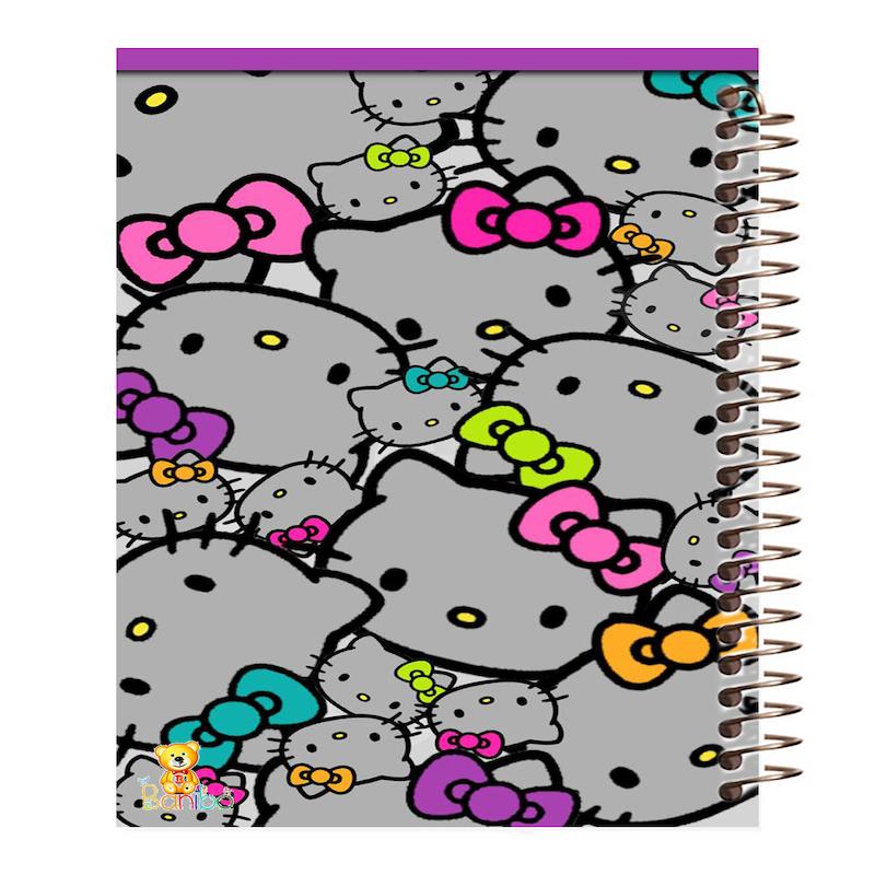 دفتر مشق 100 برگ طرح کیتی کد 708