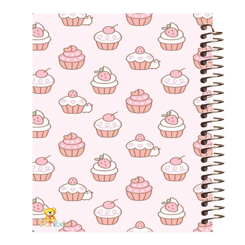 دفتر مشق 100 برگ طرح کاپ کیک کد 877