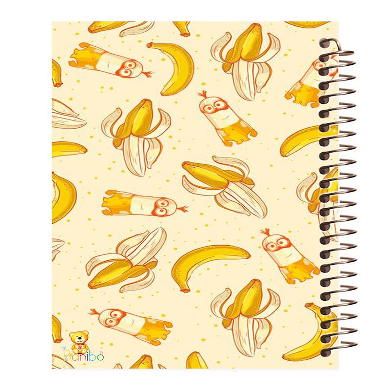 دفتر مشق 100 برگ طرح موز کد 887