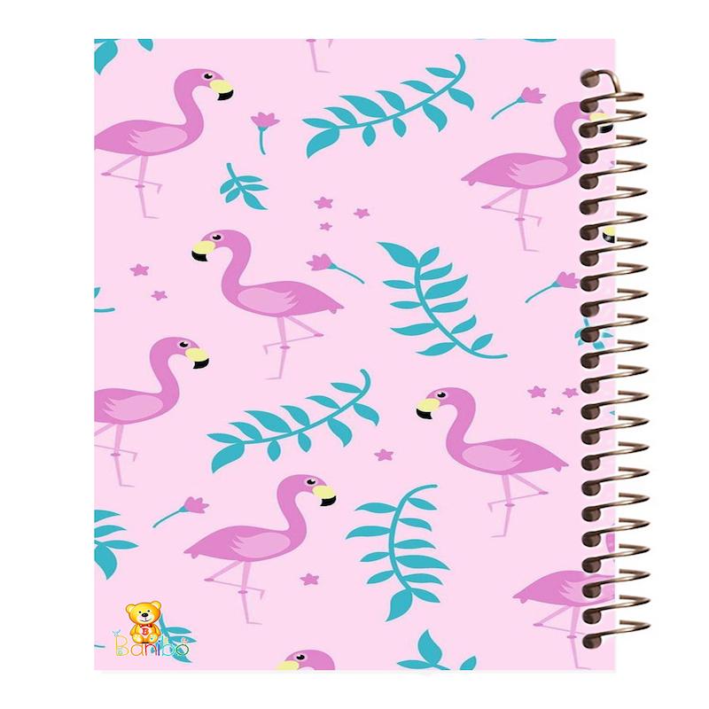 دفتر مشق 100 برگ طرح فلامینگو کد 900