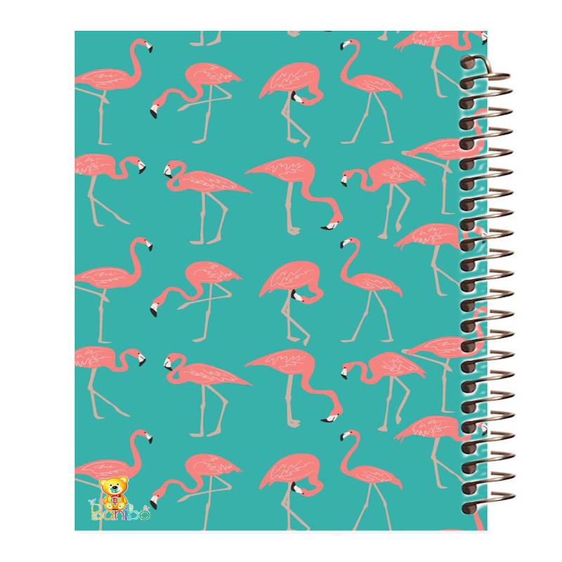 دفتر مشق 100 برگ طرح فلامینگو کد 902