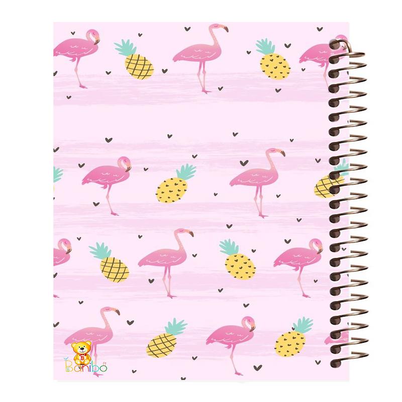 دفتر مشق 100 برگ طرح فلامینگو کد 904