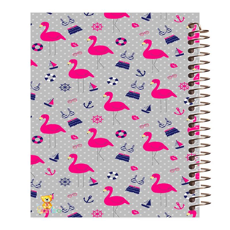 دفتر مشق 100 برگ طرح فلامینگو کد 907