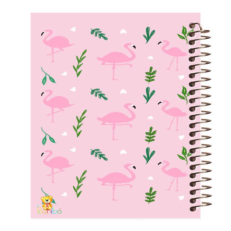 دفتر مشق 100 برگ طرح فلامینگو کد 908