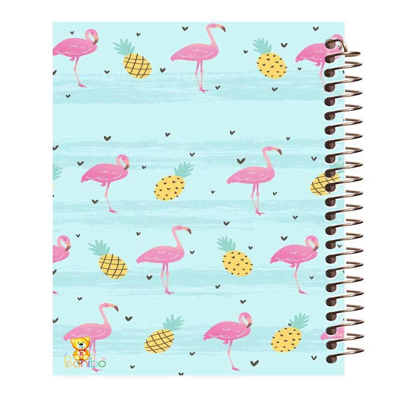 دفتر مشق 100 برگ طرح فلامینگو کد 910