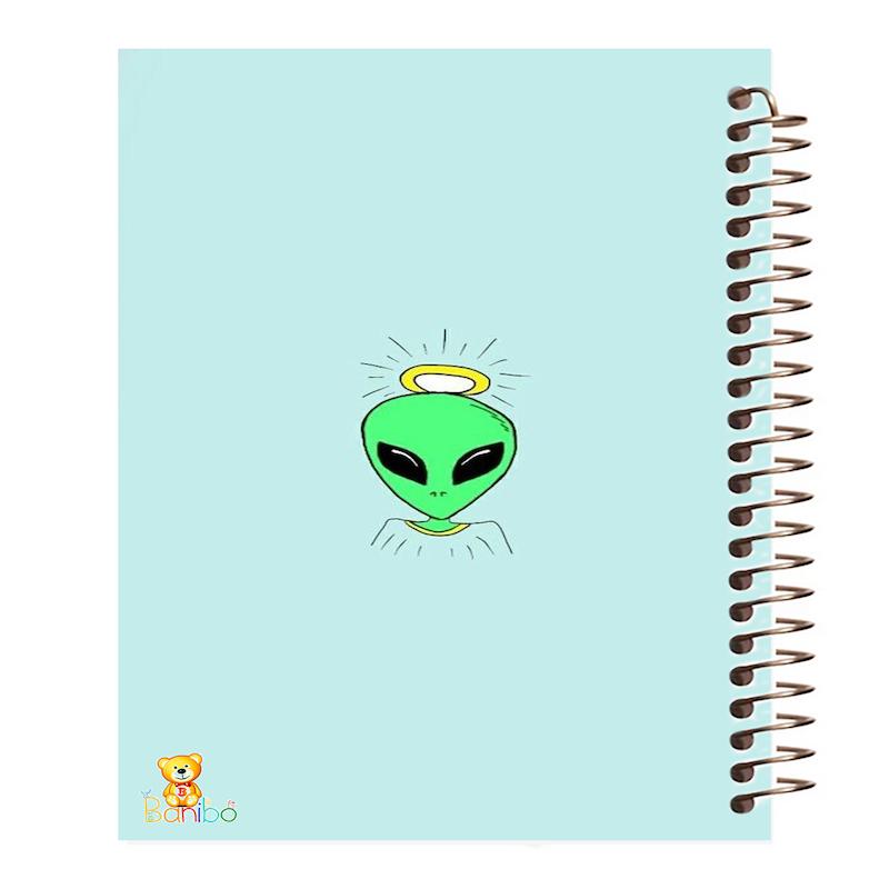 دفتر مشق 100 برگ طرح آدم فضایی کد 951