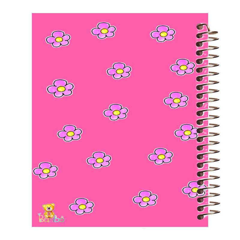 دفتر مشق 100 برگ طرح شکوفه کد 953