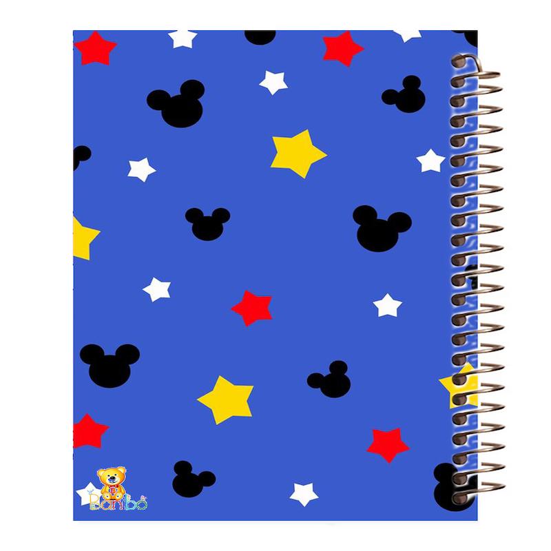 دفتر مشق 100 برگ طرح میکی موس کد 1021
