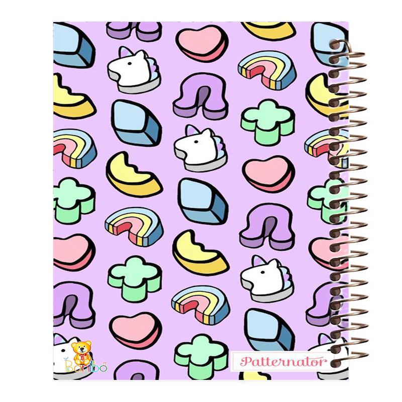 دفتر مشق 100 برگ طرح یونیکورن کد 1032