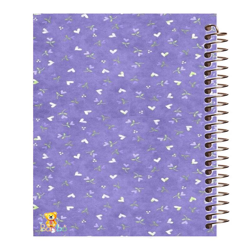 دفتر مشق 100 برگ طرح قلب کد 1062