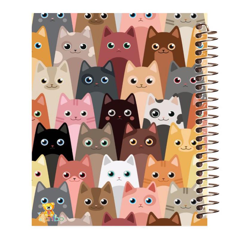 دفتر مشق 100 برگ طرح گربه کد 1080 