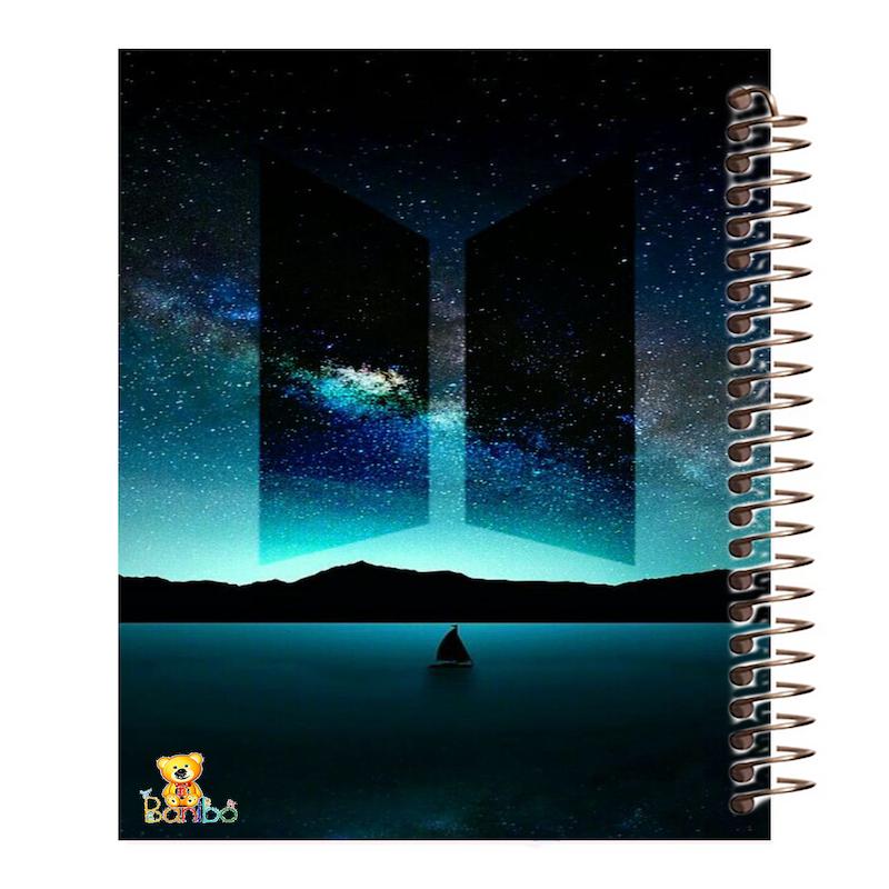 دفتر مشق 100 برگ طرح بی تی اس کد 2394