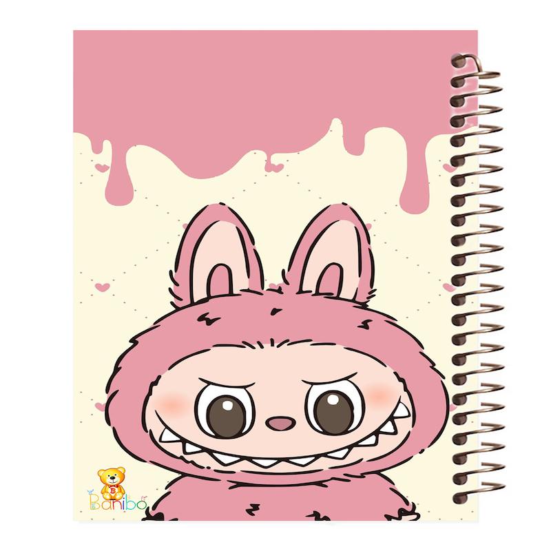 دفتر مشق 100 برگ طرح لبوبو کد 2701