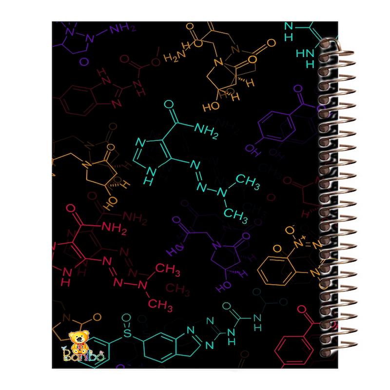 دفتر مشق 100 برگ طرح شیمی کد 2736