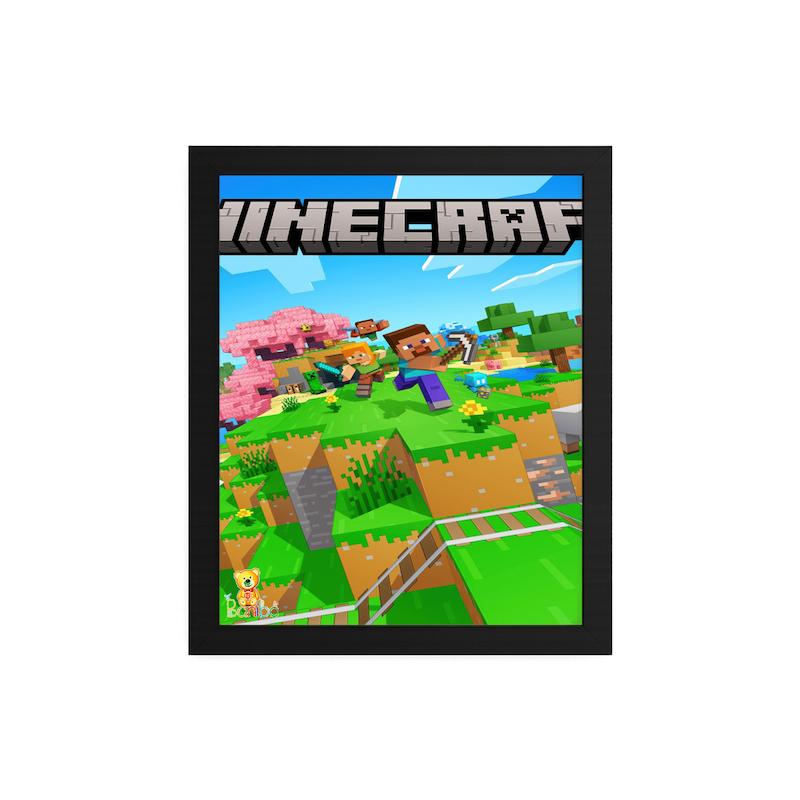 تابلو طرح ماینکرافت کد 107