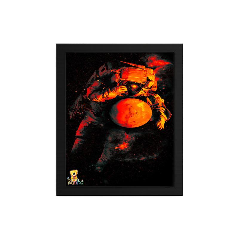 تابلو طرح فضانورد کد 140