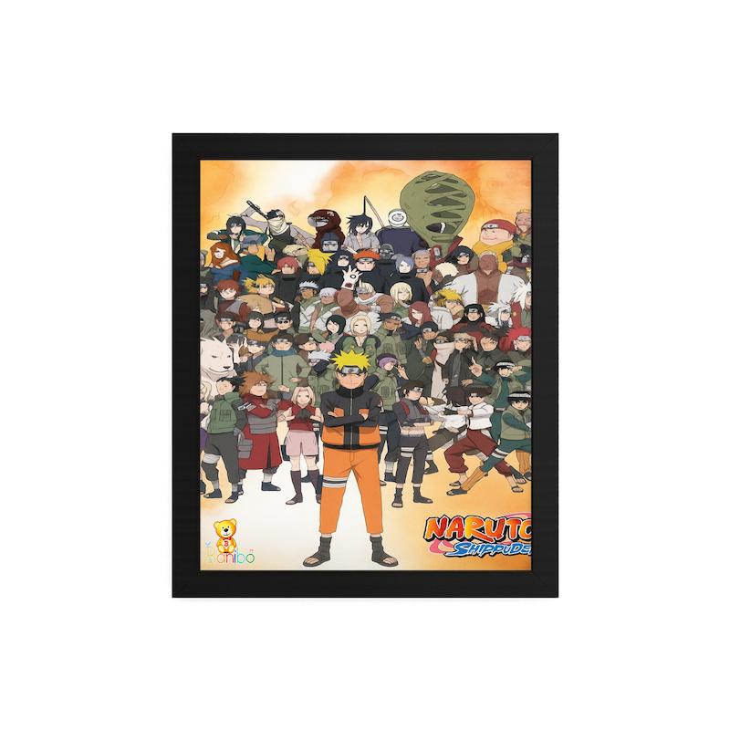 تابلو طرح انیمه کد 155