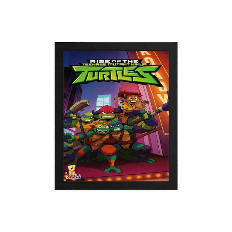 تابلو طرح لاک پشت های نینجا کد 165