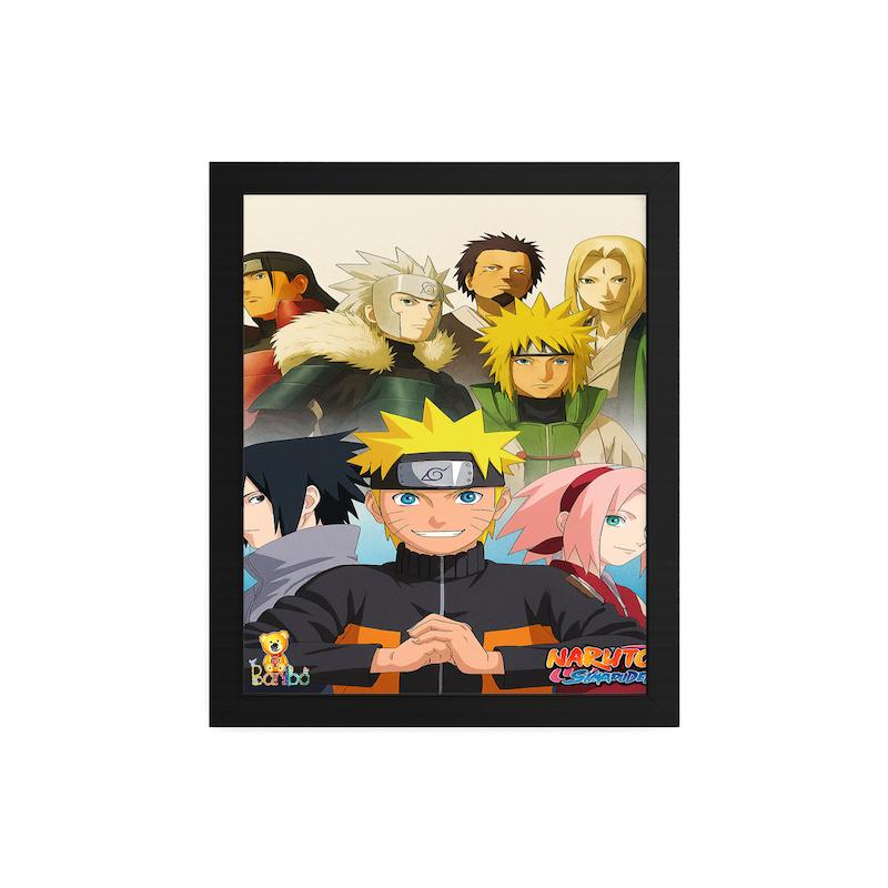 تابلو طرح انیمه کد 166