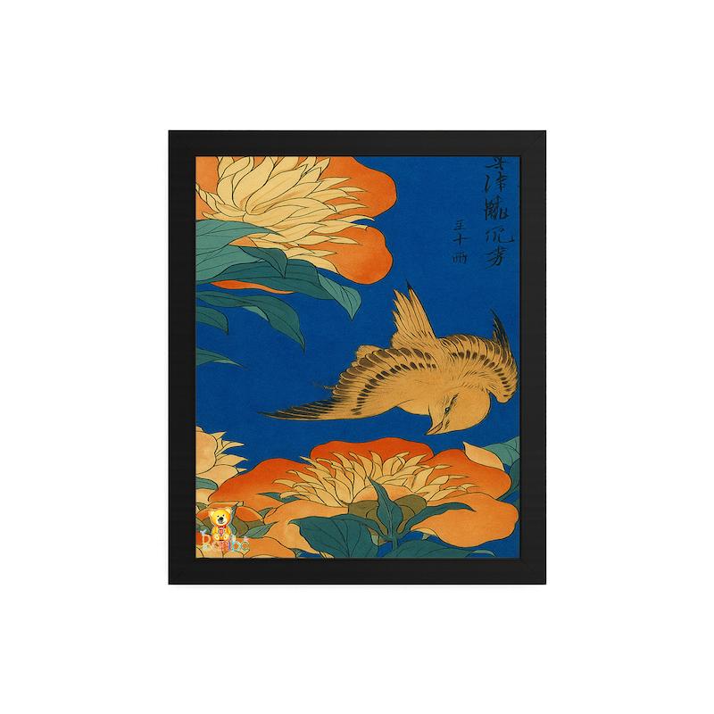 تابلو طرح گل کد 176