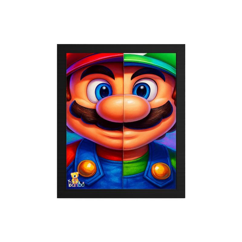 تابلو طرح ماریو کد 195