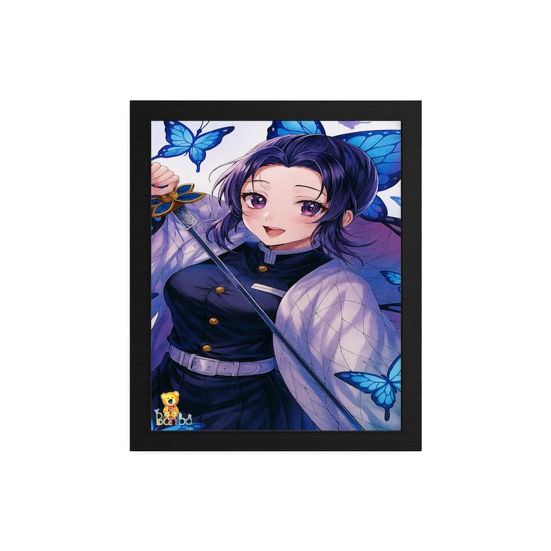 تابلو طرح انیمه دختر کد 215