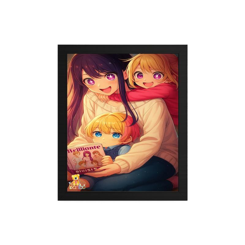 تابلو طرح انیمه کد 219