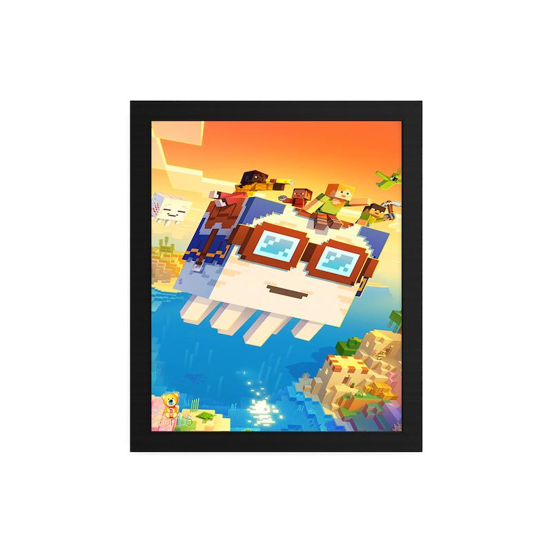 تابلو طرح ماینکرافت کد 252