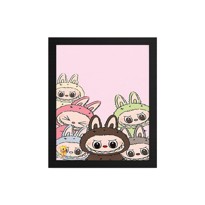 تابلو طرح لبوبو کد 254