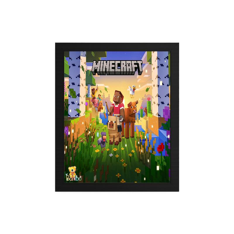 تابلو طرح ماینکرافت کد 257