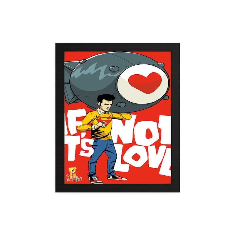 تابلو طرح سوپرمن کد 317