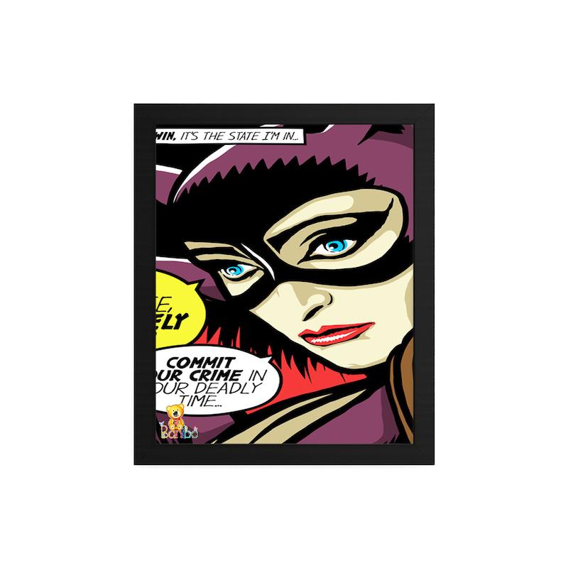 تابلو طرح bat girl کد 325