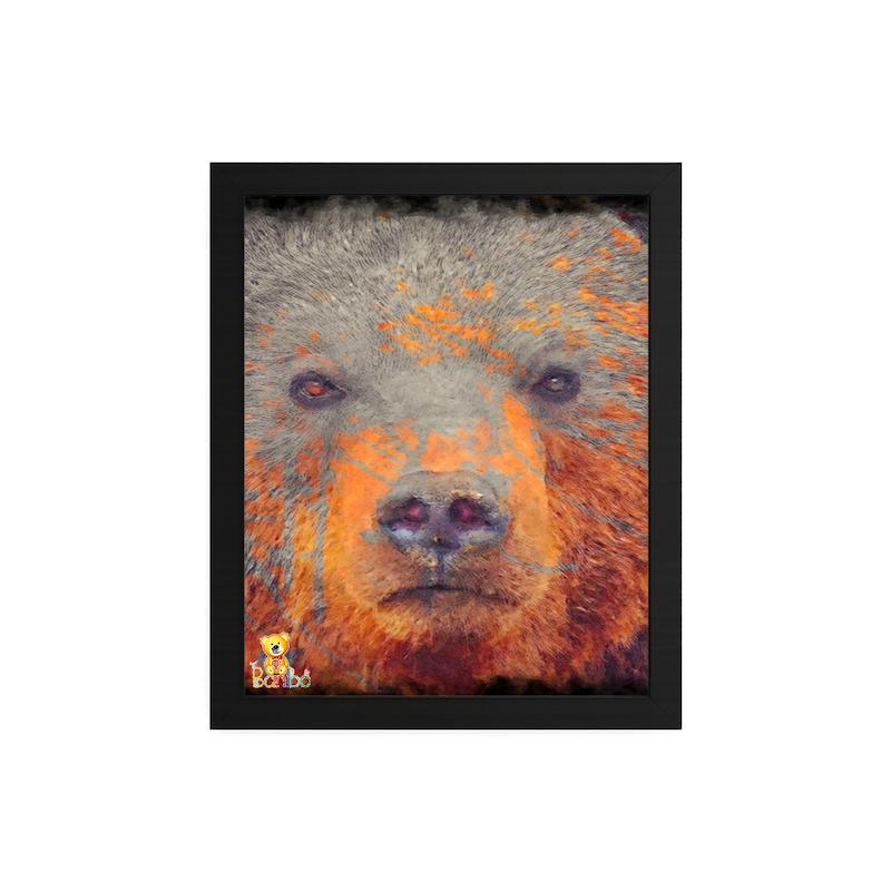 تابلو طرح خرس کد 341