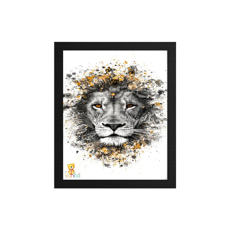 تابلو طرح شیر کد 343