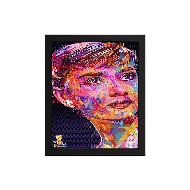 تابلو طرح زن کد 349