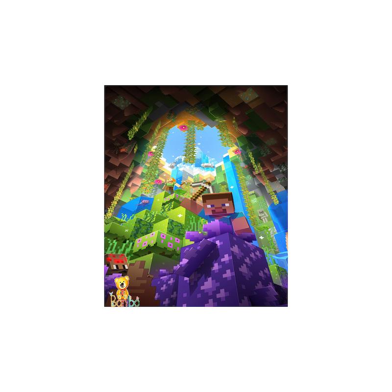 پوستر دیواری طرح ماینکرافت کد 106