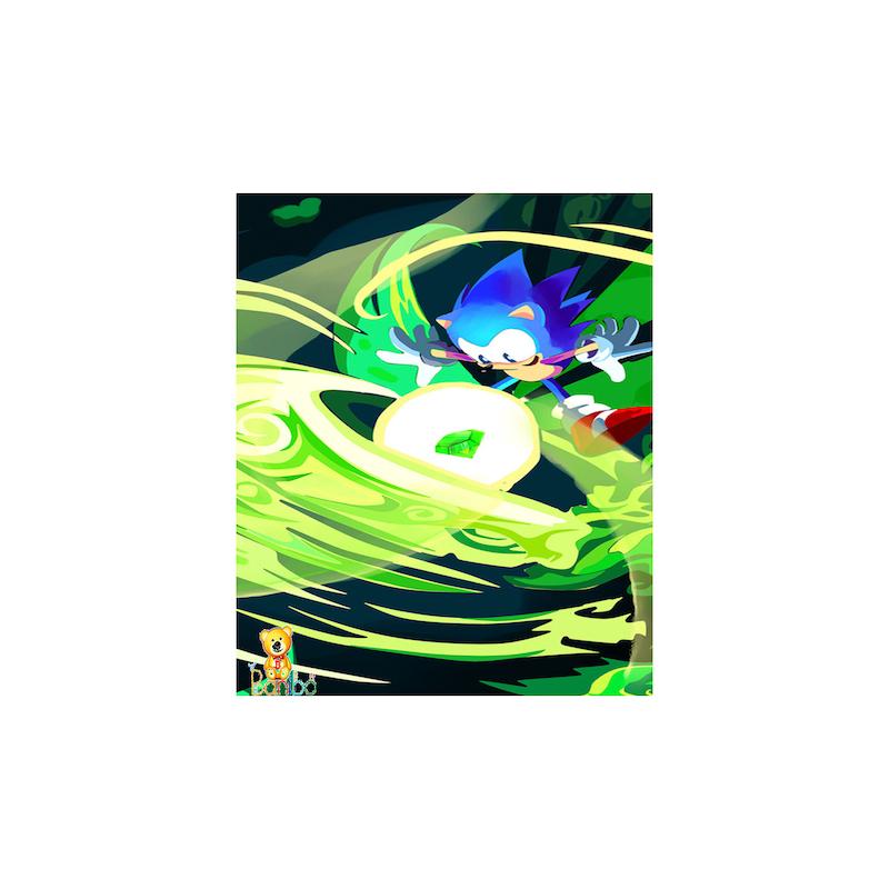 پوستر دیواری طرح سونیک کد 133