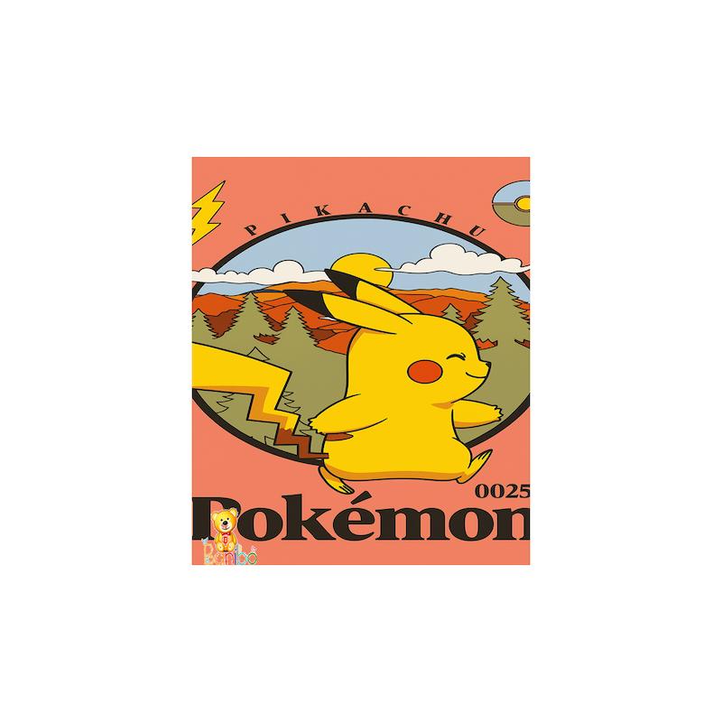 پوستر دیواری طرح پوکمون کد 154