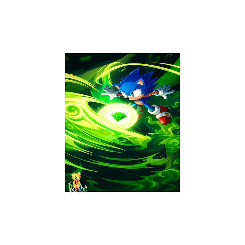 پوستر دیواری طرح سونیک کد 194