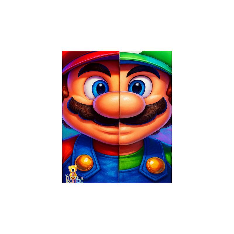 پوستر دیواری طرح ماریو کد 195