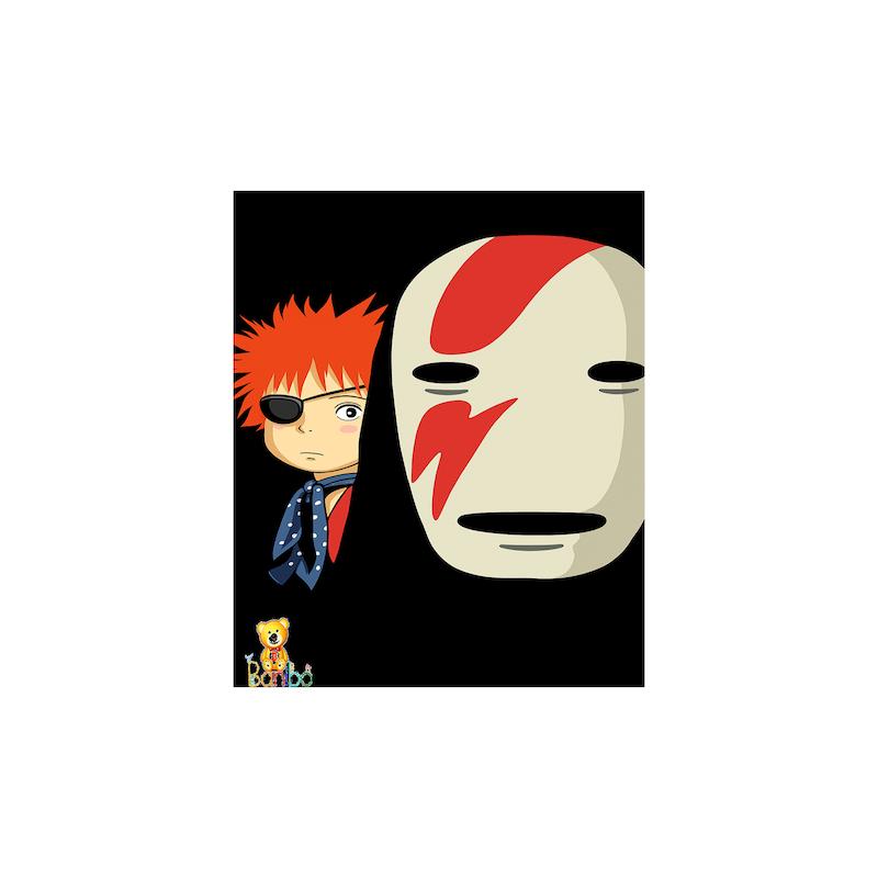 پوستر دیواری طرح نقاب کد 207