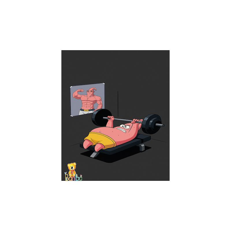 پوستر دیواری طرح پاتریک کد 230