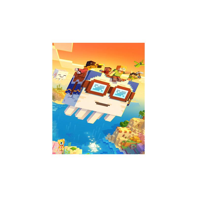 پوستر دیواری طرح ماینکرافت کد 252