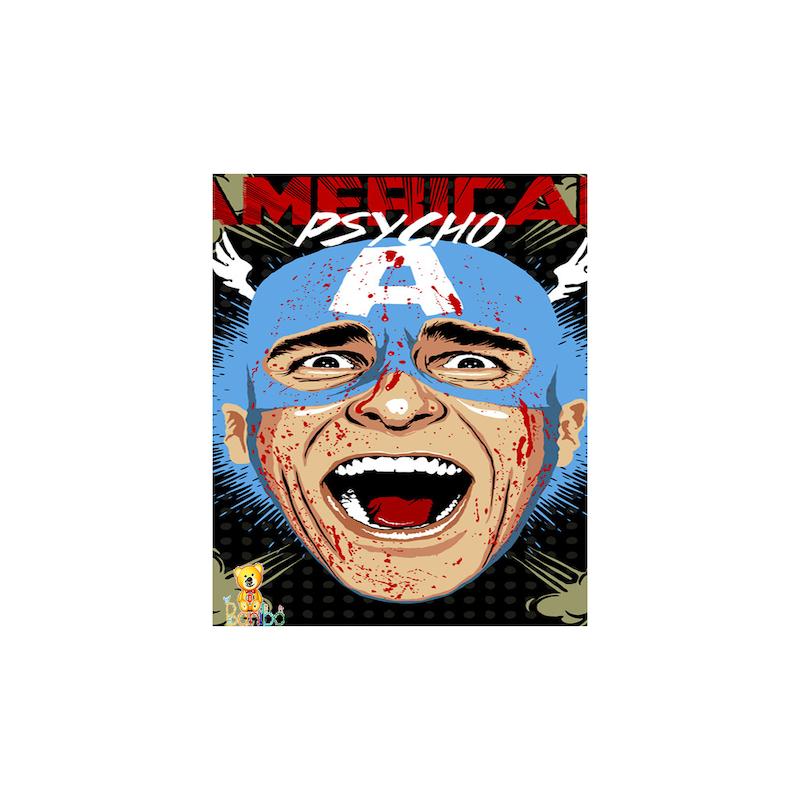 پوستر دیواری طرح روانی امریکایی کد 286